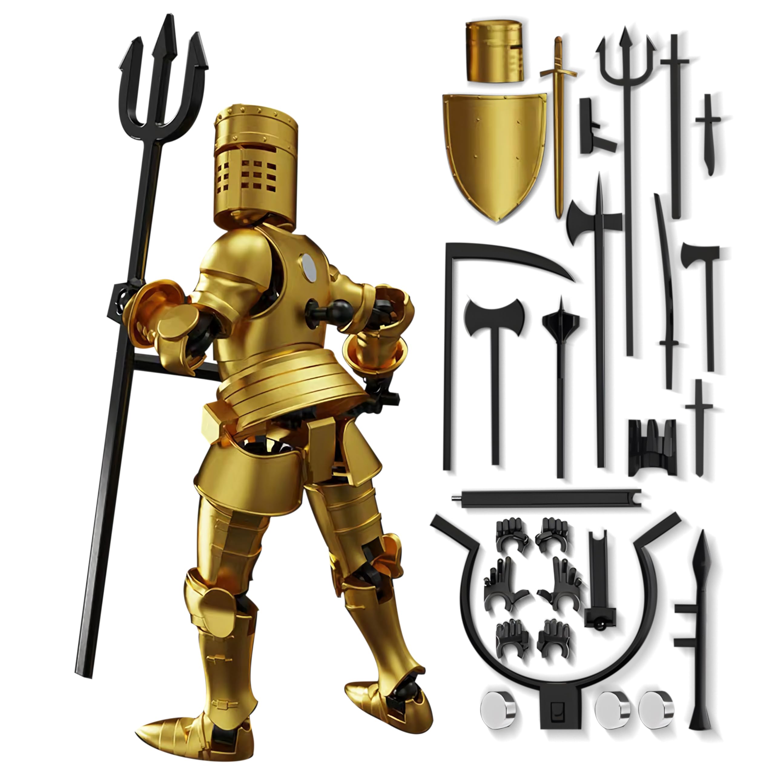 Amazon.com: RENGNER (Pre-Assembled Dummy 13 Robot Action Figure in